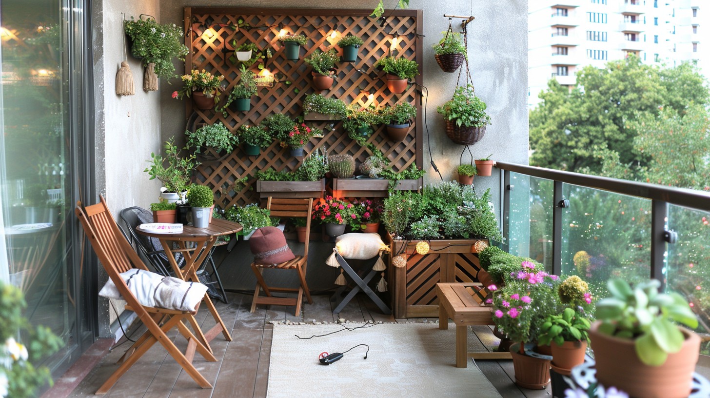 阳台装修花园