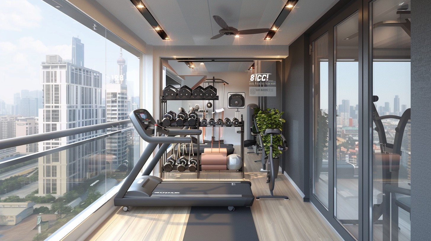 阳台健身房改造