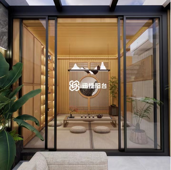 茶室阳台装修效果图